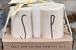 New Rae Dunn white ceramic SALT & PEPPER shaker set