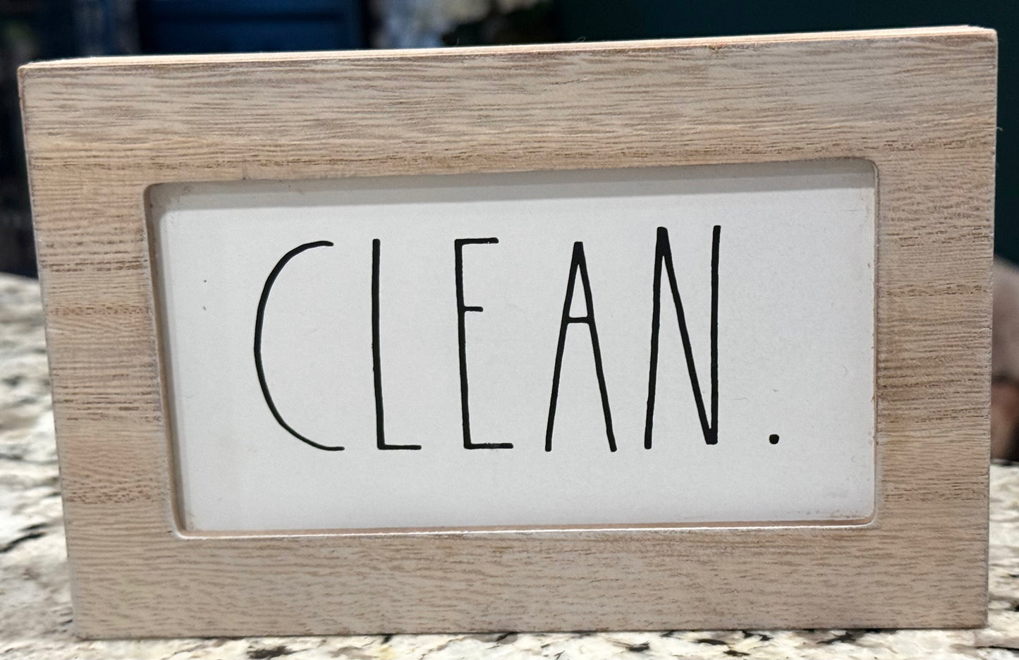New Rae Dunn wood sign CLEAN