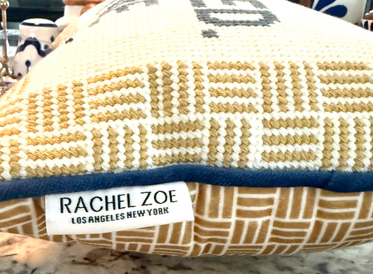 New Rachel Zoe knitted pillow decor “I Had My Patience Tested, I’m Negative”