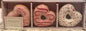 New ceramic Valentine’s heart donut 🍩 decor 3-piece box set