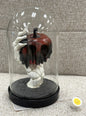New Halloween decor poison apple hand cloche led light up decor
