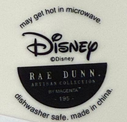 New Rae Dunn x Disney’s Aristocats white ceramic 6” cat dish EVERBODY WANTS TO BE A CAT