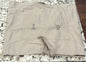 Rae Dunn taupe ICON gardening apron  with tie, pocket