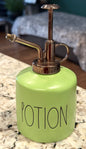 New Rae Dunn green ceramic POTION plant mister