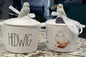 New Rae Dunn x Harry Potter ceramic covered baking dish HEDWIG