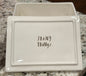 New Rae Dunn ceramic trinket storage box SHINY THINGS 6.5x5”