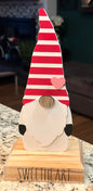 New Rae Dunn wood Valentine’s gnome decor SWEETHEART