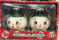 New release Christmas Johanna Parker snowman head salt & pepper shaker set