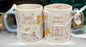 New Rae Dunn x Winnie the Pooh white ceramic coffee mug HUNDRED ACRE WOOD
