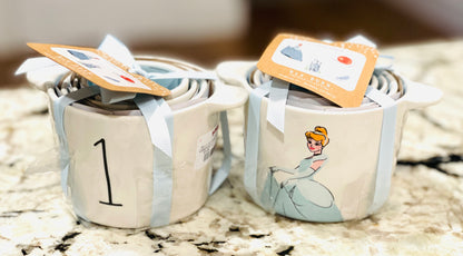 New Rae Dunn Disney Cinderella movie measuring cup set -Princess