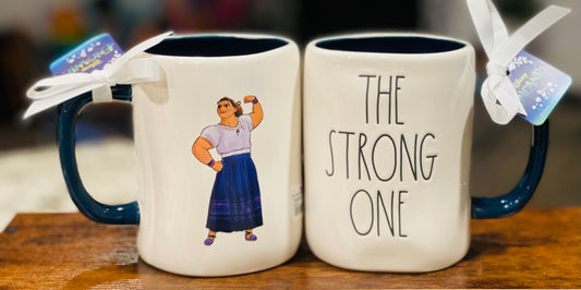 New Rae Dunn Disney Encanto movie ceramic coffee mug decor THE STRONG ONE