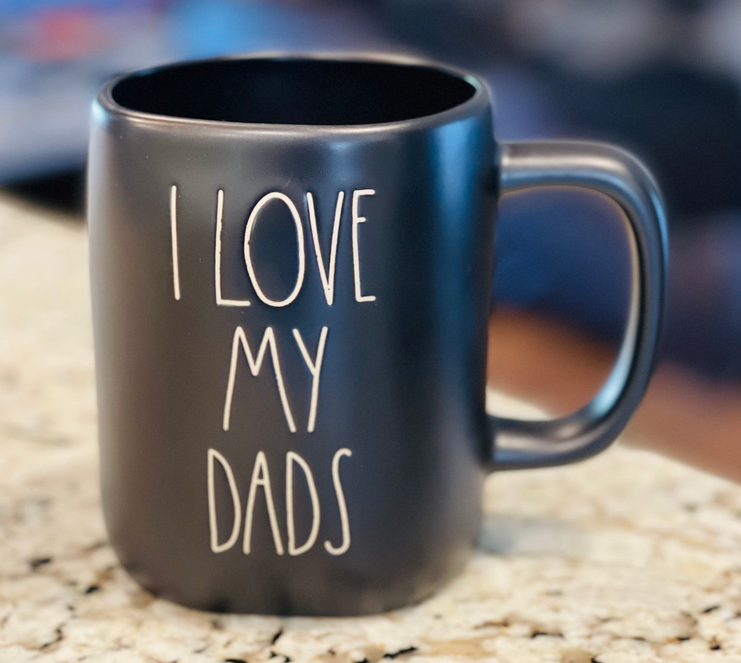 New Rae Dunn ceramic coffee mug-I LOVE MY DADS