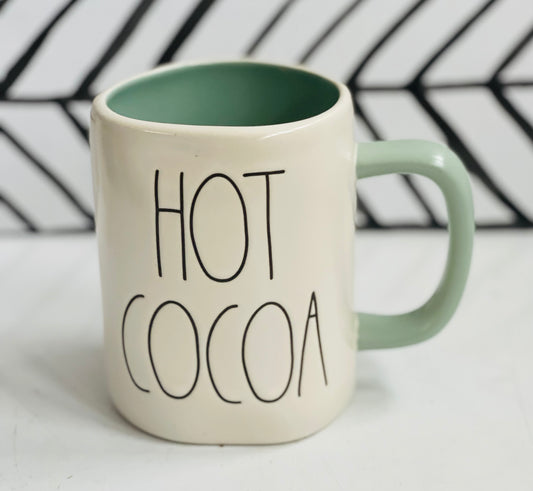 New Rae Dunn ceramic coffee mug- HOT COCOA