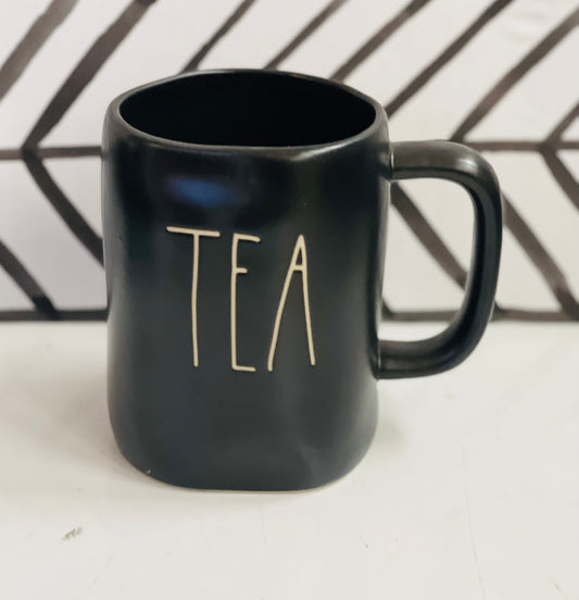 New Rae Dunn ceramic coffee mug-TEA