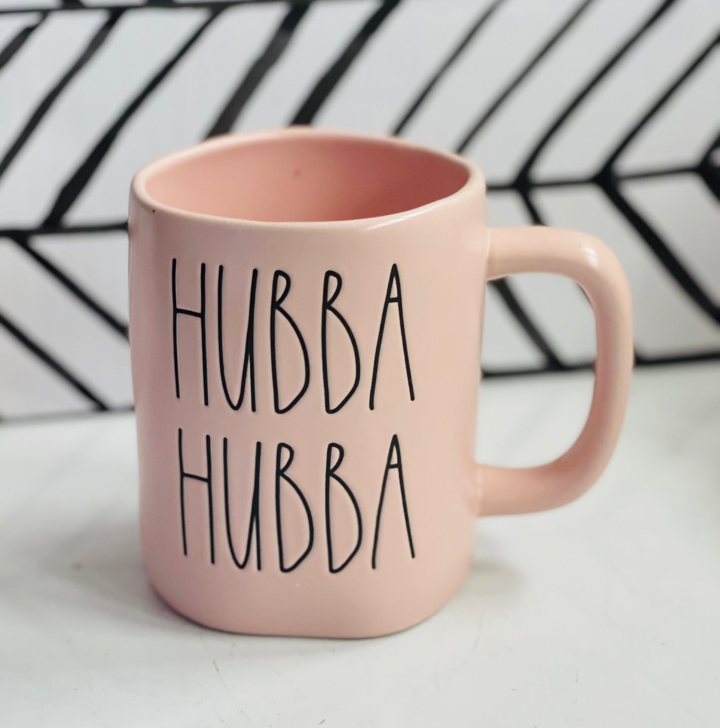 New Rae Dunn ceramic coffee mug- HUBBA HUBBA