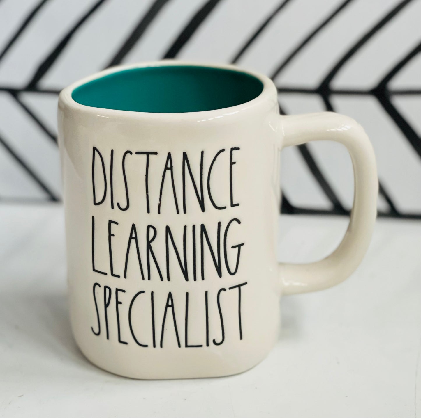 New Rae Dunn ceramic coffee mug -DISTANCE LEARNING SPECIALIST