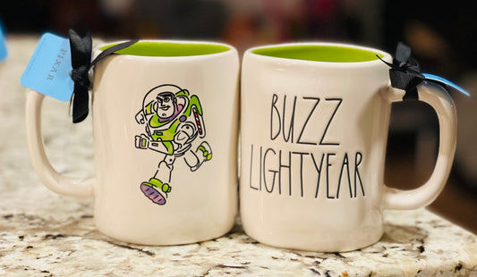 Rae Dunn DISNEY PIXAR TOY STORY Mugs Double Sided You Choose NEW WOODY  BUZZ