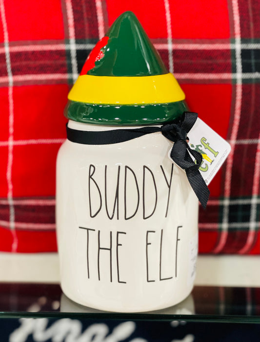 New Rae Dunn ceramic canister Buddy The Elf movie