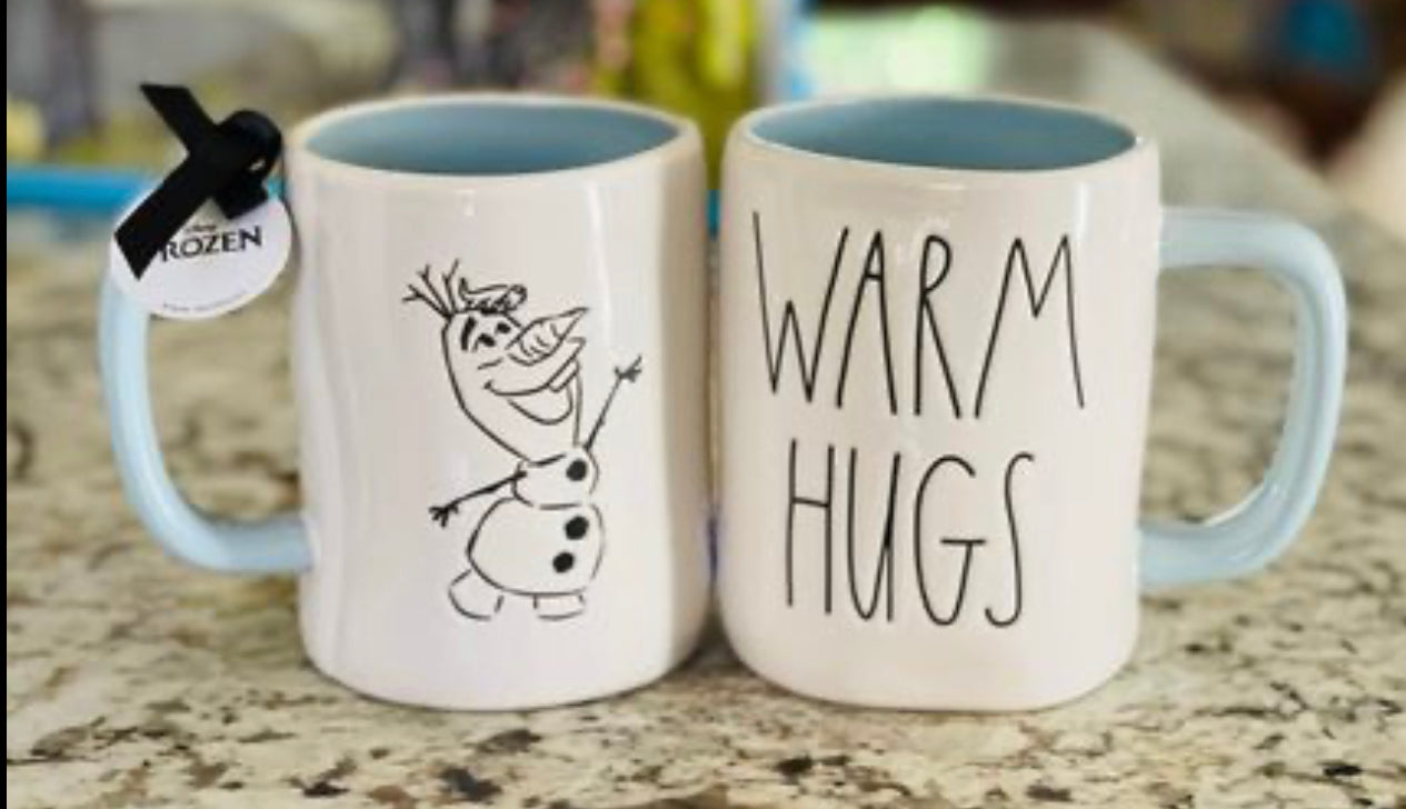 Rae Dunn Olaf Canister - I Like Warm popular Hugs