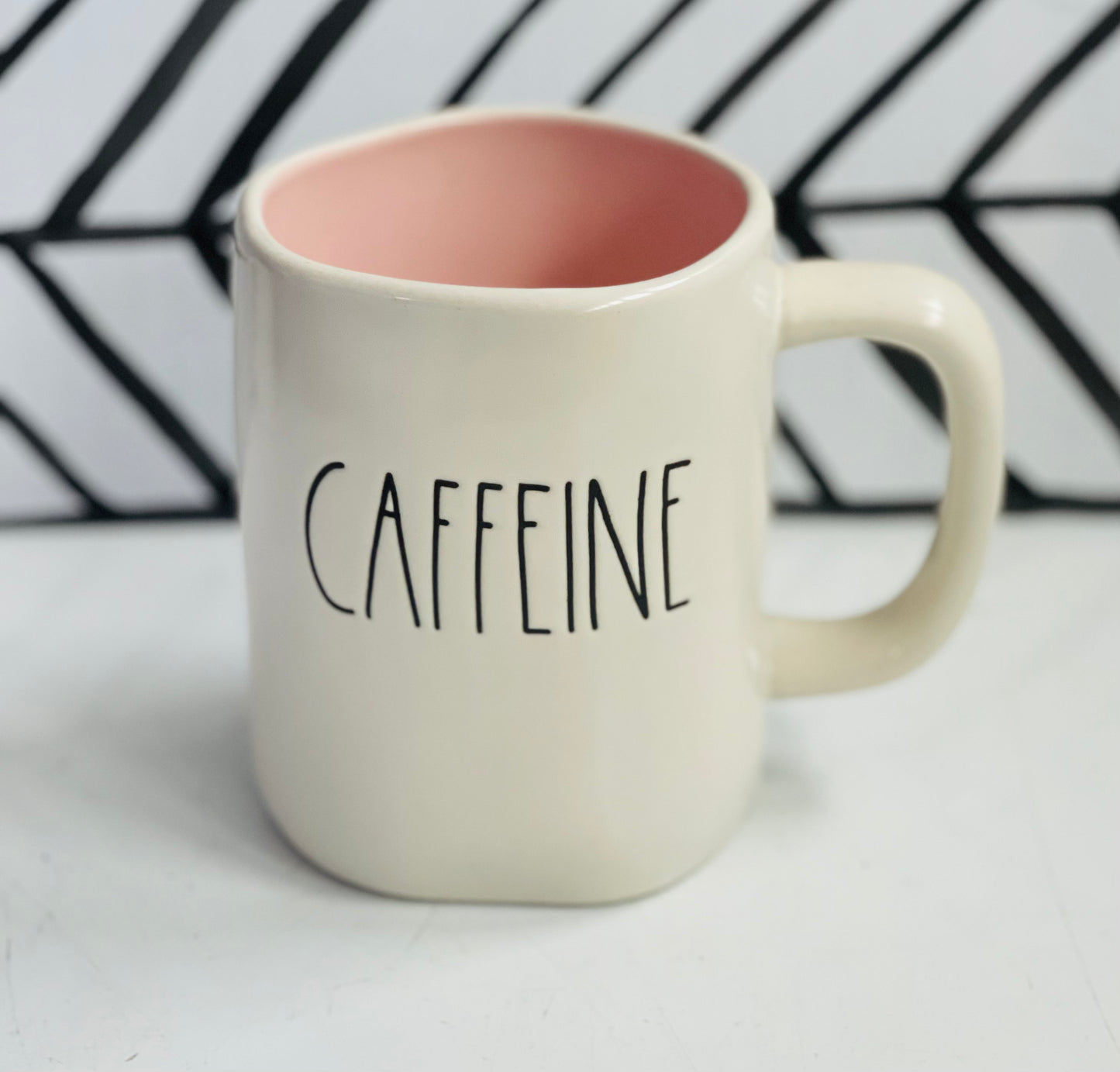 New Rae Dunn ceramic coffee mug- CAFFEINE