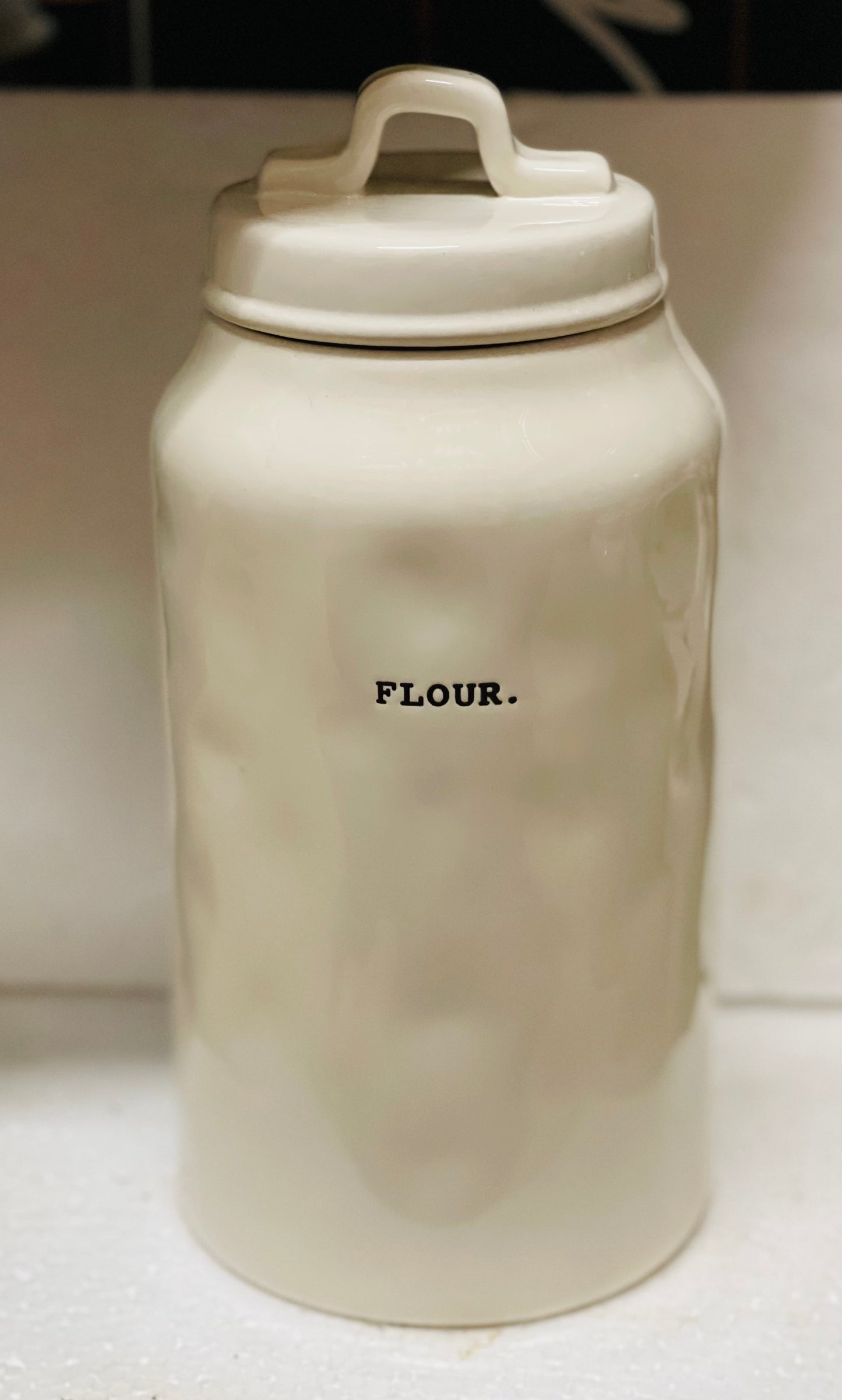 Rae Dunn Flour Canister