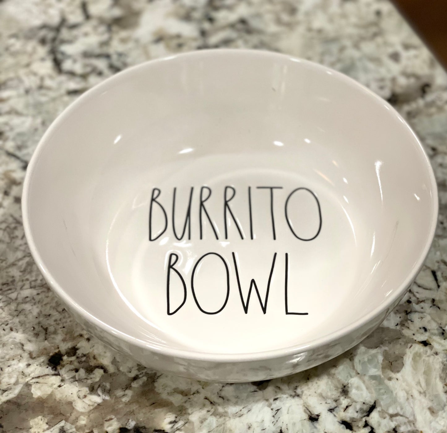 New Rae Dunn ceramic BURRITO BOWL  bowl